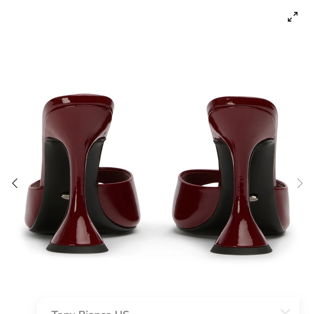 Elegant Burgundy Women's Heels - Tony Bianco - Picture 2 of 4